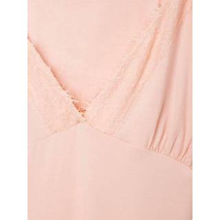 👉 Nachthemd sienna roze viscose effen