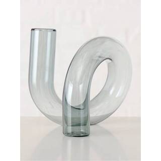 👉 Vaas grijs glas One Size Boltze 4066076107841