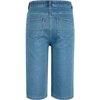 👉 Bermuda blauw elastisch effen van denimmateriaal Paola Blue bleached 4055711302383