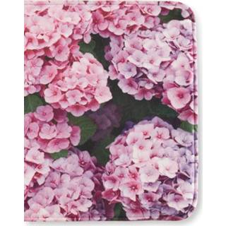 👉 Badmat roze paars polyester gebloemd Hortensia Webschatz Roze/Paars