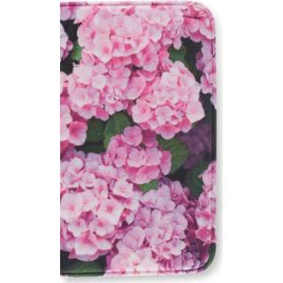 👉 Toiletmat roze paars polyester gebloemd zonder uitsparing Hortensia Webschatz Roze/Paars