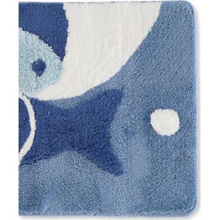 👉 Badmat blauw polyacryl animalprint Aqua Webschatz Blauw/Lichtblauw