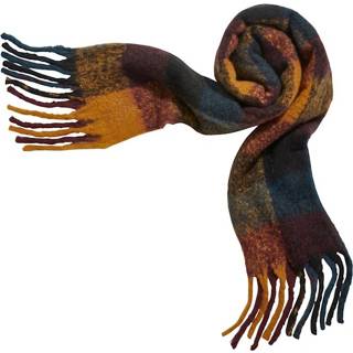 👉 Sjaal sienna multicolor kunstvezels One Size geruit 4055709300155