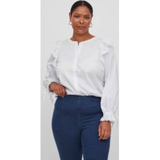 👉 Blous wit XXL XXXL 4XL 5XL 6XL 7XL 8XL Vila Curve Blouse Maat 5713789564346 5713789564353 5713789564360 5713789564377 5713789564384