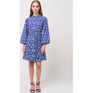 👉 Blousejurk blauw 34 36 38 40 42 44 BRUUNS BAZAAR Maat 5713889334504 5713889334511 5713889334528 5713889334535 5713889334542