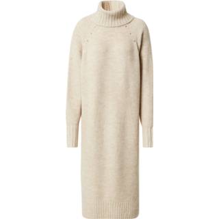 👉 Gebreide jurk beige Mbym 'Frey' Maat L-XL 5714277740037 5714277740044 5714277740051 5714277911963