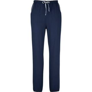 👉 Pyjama katoen blauw comfortabel gebloemd met praktische knoopsluiting Harmony Blauw/Lichtblauw/Donkerblauw 4055709442619