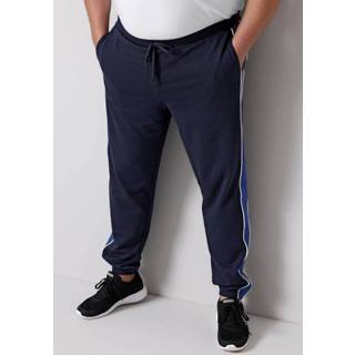 👉 Joggingbroek marine katoen gemêleerd Vrije Tijd blauw Speciaal model Men Plus Marine/Rookblauw 4055708716872