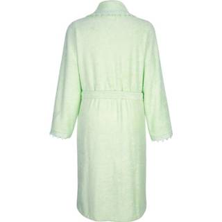 👉 Badjas groen effen van bamboe-viscose Miss Ulrike Lindegroen 4048221022438