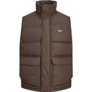 👉 Bodywarmer bruin s m l XL JACK & JONES 'Sence' Maat 5715312371193 5715312371209 5715225899708 5715312371216
