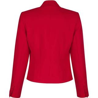 👉 Blazer kunstvezels effen rood met een knoop Alba Moda 4055711164189