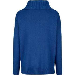 👉 Trui blauw effen kasjmier van zuiver, hoogwaardig Alba Moda Royal blue 4055707142948