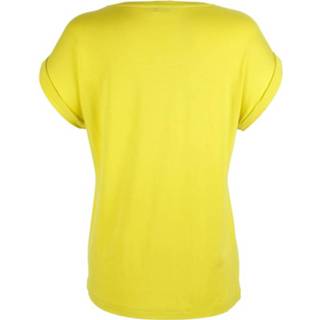 👉 Shirt limoen viscose motief groen met zomerse print voor Alba Moda 4055709974721