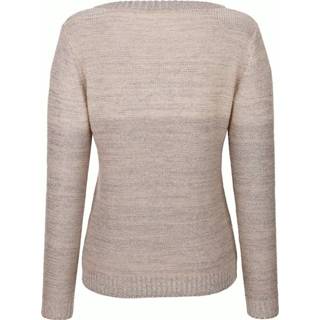 👉 Trui gemêleerd grijs in harmonieus gekleurde color blocking-look Alba Moda Steengrijs/Grijs 4055711204854