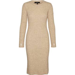👉 Gebreide jurk beige XS s m l XL VERO MODA 'Britany' Maat 5715364512940 5715364512957 5715318009755 5715364512964 5715364512971
