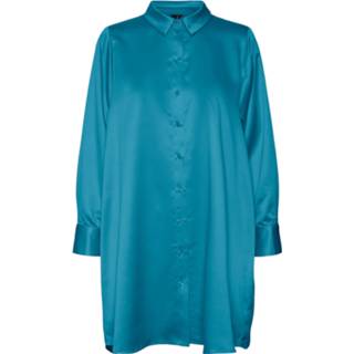 👉 Blousejurk blauw 40 34 36 38 42 VERO MODA Maat 5715365631329 5715365631305 5715365631312 5715363437794 5715365631626