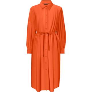 👉 Blousejurk oranje 40 34 36 38 42 VERO MODA 'PEPPER ANEA' Maat 5715368609172 5715368609141 5715368609158 5715368609165 5715368609189