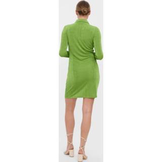 👉 Blousejurk groen 40 34 36 38 42 VERO MODA 'SLINKY' Maat 5715314856308 5715314856278 5715314856285 5715314856292 5715314856391
