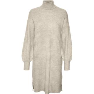 👉 Gebreide jurk beige l XS s m XL XXL VERO MODA 'Filene' Maat 5715321555799 5715321555768 5715321555775 5715321555782 5715321555805