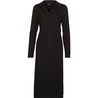 👉 Gebreide jurk zwart l XS s m XL VERO MODA 'ELLA' Maat 5715310827432 5715310827401 5715310827418 5715310827425 5715310827449