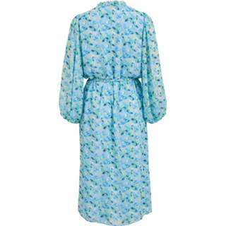 👉 Blousejurk blauw 40 42 44 38 34 36 VILA 'Feminina' Maat 5713788317042 5713788317066 5713788317080 5713787786290 5713788317035