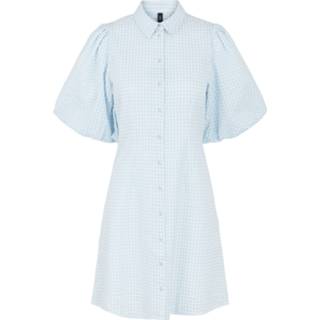 👉 Blousejurk blauw 38 34 36 40 42 Y.A.S 'Ruby' Maat 5715206287777 5715213555456 5715213555463 5715213555470 5715213555494