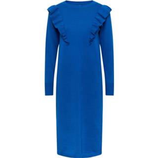 👉 Gebreide jurk blauw l XS s m XL Y.A.S 'Hello' Maat 5715306689822 5715306689808 5715306689815 5715306689457 5715306689853
