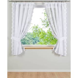 👉 Polyester wit wonen Vitrage Dekolilie 5900386149070