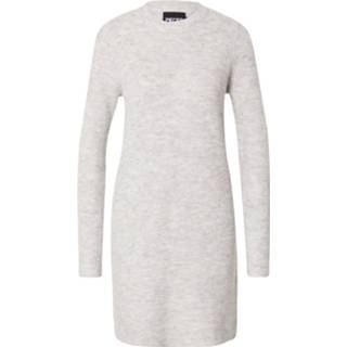 👉 Gebreide jurk grijs l XS s m XL PIECES 'ELLEN' Maat 5715312558501 5715312558488 5715312558495 5715221614282 5715312565226