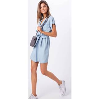 👉 Blousejurk blauw 34 36 38 40 42 Noisy may 'Vera' Maat 5713758366612 5713758366629 5713753346107 5713758366650 5713758366667