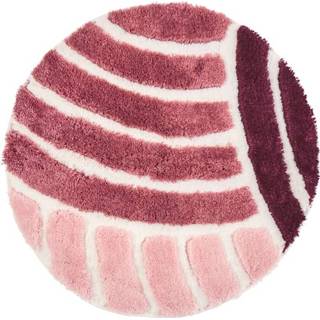 👉 Badmat polyacryl wonen grafisch paars Badmatten Lancy Webschatz Berry 4055709397285