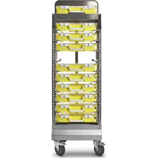 👉 Trolley aluminium Trolley, 4 zw.w, 1580x490x480mm - 144896