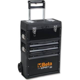 👉 Trolley zwart C43 | 3 Afneembare modules 2e kans model