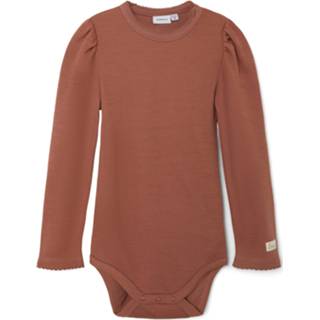 👉 Rompertje bruin 86 98 92 NAME IT Rompertje/body 'WYLA' Maat 5715305842020 5715305842044 5715305842037