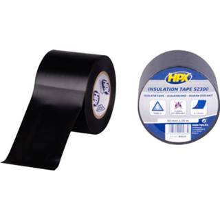 👉 Isolatietape zwart PVC | 50mm x 20m - IB5020 5425014224832