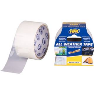 Transparant All Weather Tape | 48mm x 5m - AT4805 5425014228199