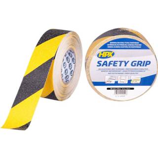 👉 Antislip tape zwart geel Anti-slip | Zwart/Geel 50mm x 18m - SY5018 5425014225228