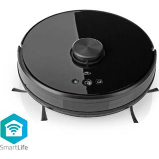 👉 Zwart Robotstofzuiger | Laser navigatie Wi-Fi 0.6 l 1 stuks - WIFIVCL001CBK 5412810335763