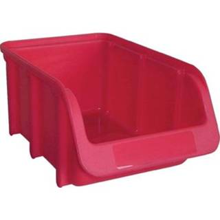 👉 Magazijnbak rood PP | L164/134xB102xH74mm stapelbaar 24 stuks - 672100 4007228703269