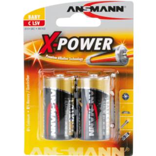 👉 Alkaline batterij baby's X-Power baby C / LR14 | 2 stuks - 5015623 4013674003792