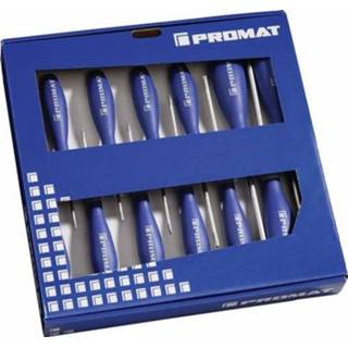 👉 Schroevendraaierset Schroevendraaier-set | 12-delig TORX® meercomponentengrepen ronde kling - 4000827135 4015448849162