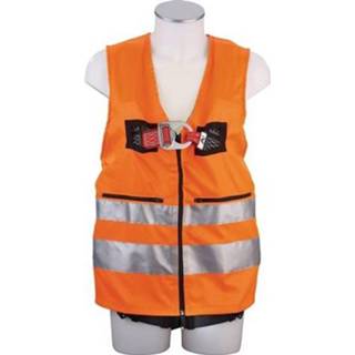 👉 Veiligheidsvest oranje | EN361 EN20471 2-punts, bodywarmer voor kledingmaat 44-54 1 stuk - 1741010 4260015714033