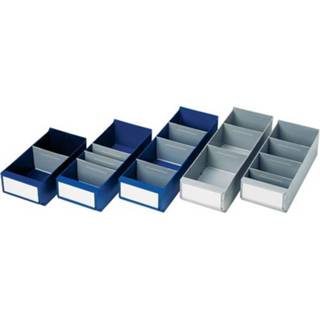 👉 Stellingbak blauw | L400xB160xH100/112mm PK 15 stuks - MB 400-160 BLAU 4031022051646