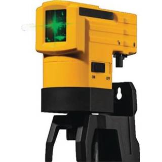 👉 Kruislijnlaser | 30 m ± 0,5 mm/m 3 x type AA 1 stuk - 19110 4005069191108