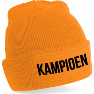 👉 Muts oranje active Kampioen - Koningsdag EK/WK voetbal one size