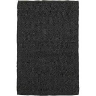 👉 Vloerkleed zwart House Doctor Hempi 90x60cm 5707644791282