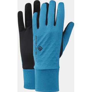 👉 Glove zwart blauw unisex s polyester kingfisher Ronhill Prism - Kingfisher/Black 5051508566654