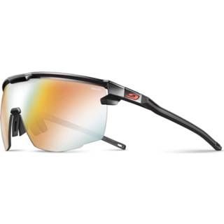 👉 Sport bril One Size l rood zwart Julbo ULTIMATE - Sportbril Zwart/Rood Unisex Maat REACTIV 1-3 Light Amplifier FAST & 3660576051454