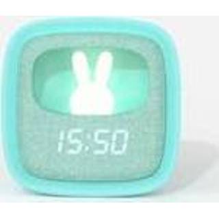 👉 Turkoois MOB Billy Clock and light - turquoise 3701365601204