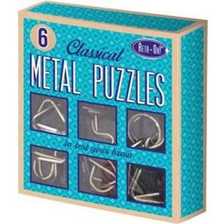 Retr-Oh Retr-Oh! 6 Metal Puzzles 8716569032124